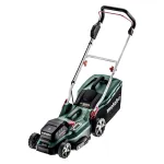 Akumuliatorinė vejapjovė Metabo RM 36-18 LTX BL 36, 36 cm, 2 &times; 18 V, su 2 &times; 5,2 Ah akumuliatoriais, žalia (601716650)