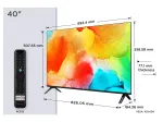 Televizorius TCL 40SF560, 40" (101 cm) QLED Full HD, Fire TV (40SF560)