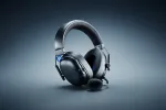Belaidės žaidimų ausinės Razer BlackShark V3 PlayStation, juodos