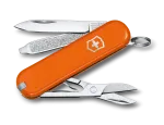 Ki&scaron;eninis peilis Victorinox Classic SD Mango Tango, 7 funkcijos, oranžinė (0.6223.83G)