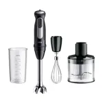 Rankinis trintuvas Braun MultiQuick 5 Pro MQ 55236 M, 1000 W, su 500 ml smulkintuvu ir plakikliu, juodas (MQ55236M)