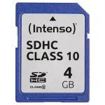 SDHC atminties kortelė Intenso Class 10, 4 GB (3411450)