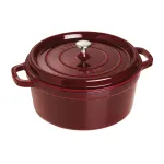 Ketaus puodas STAUB La Cocotte 28 cm, 6,7 l, granatų raudonas (40509-362-0)