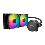 Skysčio au&scaron;inimo sistema procesoriui Cooler Master MasterLiquid 240L Core ARGB, 240 mm, juoda (MLW-D24M-A18PZ-R1)