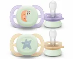 Naktiniai čiulptukai Philips Avent ultra start, 0&ndash;2 mėn., 2 vnt. (SCF075/17)