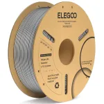 3D spausdintuvo gija ELEGOO PLA Plus 1,75 mm, 1 kg, kosmoso pilkos spalvos (GWCZ-EL-PP-103)