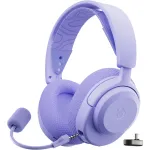 Belaidės žaidimų ausinės SteelSeries Arctis Nova 3P Wireless, 2,4 GHz/Bluetooth, violetinės (61692)