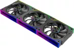 Xilence XPF360.ARGB korpusas 12 cm ventilatoru Juodas