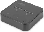 Digitus Dual M.2 NVM SSD prijungimo stotelė (Juodas, USB-C, M2 SSD) (DA-71545)