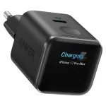Įkroviklis Anker Nano 45 W, USB-C, GaN, su ekranu (A121D)