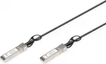 DIGITUS Kabelis SFP+ 10G DAC 5.0m Juodas AWG 24 MSA