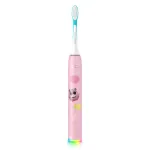 Vaiki&scaron;kas elektrinis dantų &scaron;epetėlis Philips Sonicare for Kids Smart HX6600/11, rožinis, su programėle (HX6600/11)
