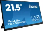 iiyama ProLite T2255MSC-B1 kompiuterio monitorius 54,6 cm (21.5") 1920 x 1080 pikseliai &bdquo;Full HD&ldquo; LCD Lietimui jautrus ekranas Juoda