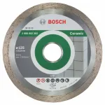 Deimantinis pjovimo diskas Bosch Professional Standard for Ceramic, 125 mm (2608602202)