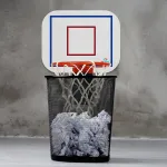 Krep&scaron;inio lankas &scaron;iuk&scaron;liadėžei Mad Monkey Basketball Bin Game, su sirgalių garsu (2000105)