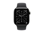 I&scaron;manusis laikrodis Apple Watch 11 GPS + Cellular 42mm Slate Titanium sporto dirželis M/L Juodas (MF8T4ZR/A)