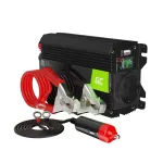 Įtampos keitiklis Green Cell 24 V &rarr; 230 V, 300 W / 600 W, modifikuota sinusoidė (INVGC02)