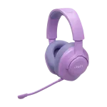 Belaidės žaidimų ausinės JBL Quantum 360 Wireless, 2,4 GHz ir Bluetooth, iki 22 val., violetinės (JBLQTUM360PUR)