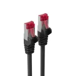 Tinklo kabelis Shiverpeaks Cat 6A S/FTP PIMF, be halogenų, 0,5 m, juodas (BS75711-A0.5S)
