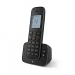 Telekom Sinus A207 Belaidis telefonas su balso pa&scaron;to funkcija Juodas