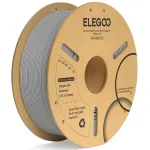 3D spausdintuvo gija ELEGOO PLA Plus 1,75 mm, 1 kg, pilka (GWCZ-EL-3D-PP03)