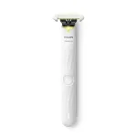 Intymios zonos skustuvas Philips OneBlade Intimate moterims su SkinProtect a&scaron;menimis, Arctic White (QP1930/34)