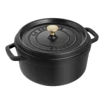 Ketaus puodas STAUB La Cocotte 26 cm, 5,25 l, juodas (40509-310-0)