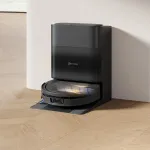 Robotas dulkių siurblys su plovimo funkcija Ecovacs DEEBOT T90 MAX OMNI, 30 000 Pa, juodas (T90 MAX OMNI)