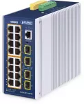 PLANET IGS-6325-16P4S valdomas L3 Gigabit Ethernet (10/100/1000) tinklo jungčių įrenginys su PoE, aliuminis
