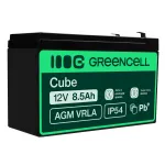 AGM akumuliatorius Green Cell 12 V 8,5 Ah, VRLA, Faston 250 (F2) (AGM47)
