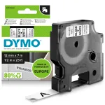 Etikečių juostelė DYMO D1 12 mm, juoda ant baltos (S0720530)