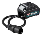 PDC akumuliatorių adapteris Makita XGT, 0,6 m laidas, juodas (191N62-4)