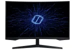 Lenktas monitorius Samsung G55T, 27", Quad HD, VA, 144 Hz, juodas (LC27G55TQBUXEN)