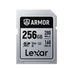 Atminties kortelė Lexar Armor Silver Pro SDXC UHS-II, 256 GB, V60 (LSDAMSP256G-RNNNG)