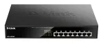 D-Link DGS-1008MP tinklo komutatorius nevaldomas Gigabit Ethernet (10/100/1000) Maitinimas per Eternetą (PoE) 1U Juoda