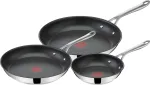 Keptuvių rinkinys Tefal Jamie Oliver Cook's Direct On, 20, 24 ir 28 cm (E304S344)