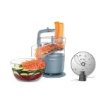 Virtuvinis kombainas Kenwood MultiPro Go FDP23.130GY, 900 W, 1,3 l, Storm Blue (FDP23.130GY)
