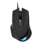 Žaidimų pelė Sharkoon Shark Force II, 4 200 DPI, 6 mygtukai, juoda (4044951030439)