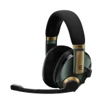 EPOS H3PRO Hybrid Laisvų rankų įranga Bevielis Su lankeliu Žaidimams Bluetooth Juoda, Auksas, Žalia (1000894)