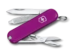 Ki&scaron;eninis peilis Victorinox Classic SD Tasty Grape, 7 funkcijos, violetinė (0.6223.52G)