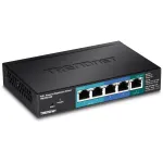 Valdomas 5 prievadų Gigabit PoE+ komutatorius TRENDnet TPE-P521ES, maitinamas per PoE (TPE-P521ES)