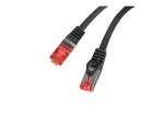 Komutacinis kabelis Lanberg cat.6 FTP LSZH CU 5m juodas (PCF6-10CU-0500-BK)