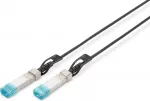 DIGITUS Kabelis SFP+ 10G DAC 1.0m Juodas AWG 30 HPE