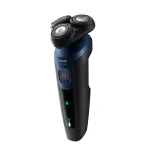 Vyri&scaron;kas skustuvas Philips Shaver Series 5000, sausam ir &scaron;lapiam skutimui, Metallic Blue, su dėklu (S5465/18)