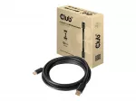 Club 3D DisplayPort kabelis 1.4 HBR3 32,4Gb/s 4m 8K60Hz St/St, Juodas
