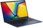 ASUS Vivobook 15 X1504MA-BQ036W 90NB17I1-M00790, Intel Core 7 350, 16 GB RAM, 512 GB SSD, 15,6&Prime; Full HD, Windows 11 Home, mėlynos spalvos