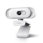 Internetinė kamera Trust Ovala, 2K QHD, su mikrofonu, balta (26189)