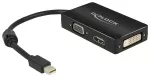 Delock Displayport adapteris mini DP -> D-Sub15/HDMI/DV