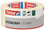Dažymo juosta tesa Masking Tape Economy, 50 m x 50 mm, &scaron;viesiai smėlinė (05288-00000)