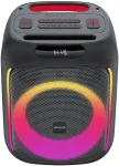 Ne&scaron;iojama vakarėlių kolonėlė Kenwood AS-P200BT, 50 W RMS, Bluetooth, ap&scaron;vietimas, juoda (AS-P200BT)